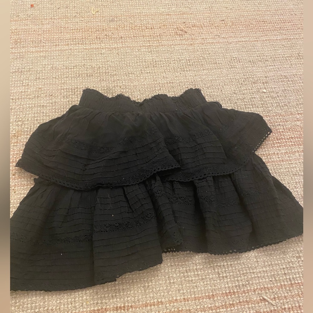 aerie ruffle skirt